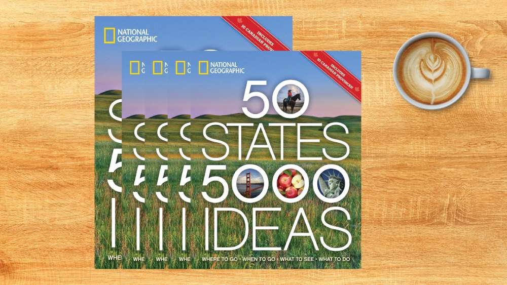 Fifty states five thousand ideas travel guide book