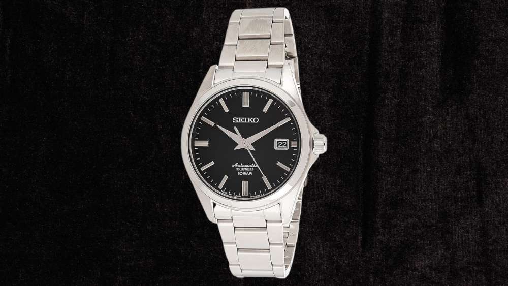 Seiko Men's Japanese Mechanical Automatic Watch Silver
