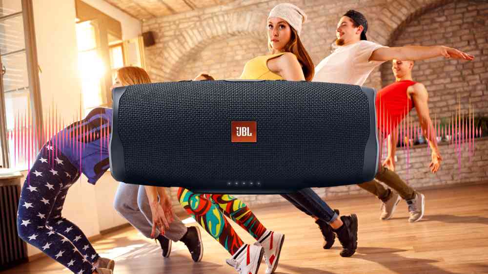 Black durable and portable waterproof bluetooth speaker gift