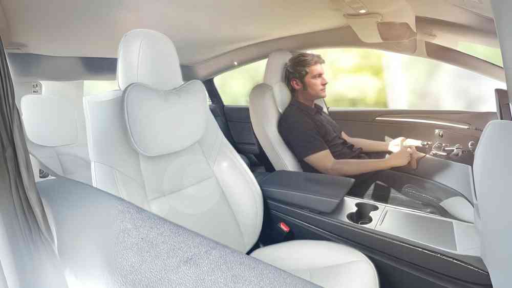 Tesla Headrest Neck Pillow Two Pack