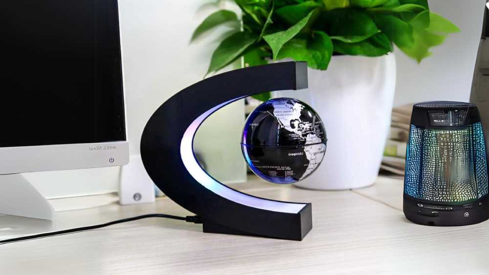 magnetic levitating globe birthday gift for men