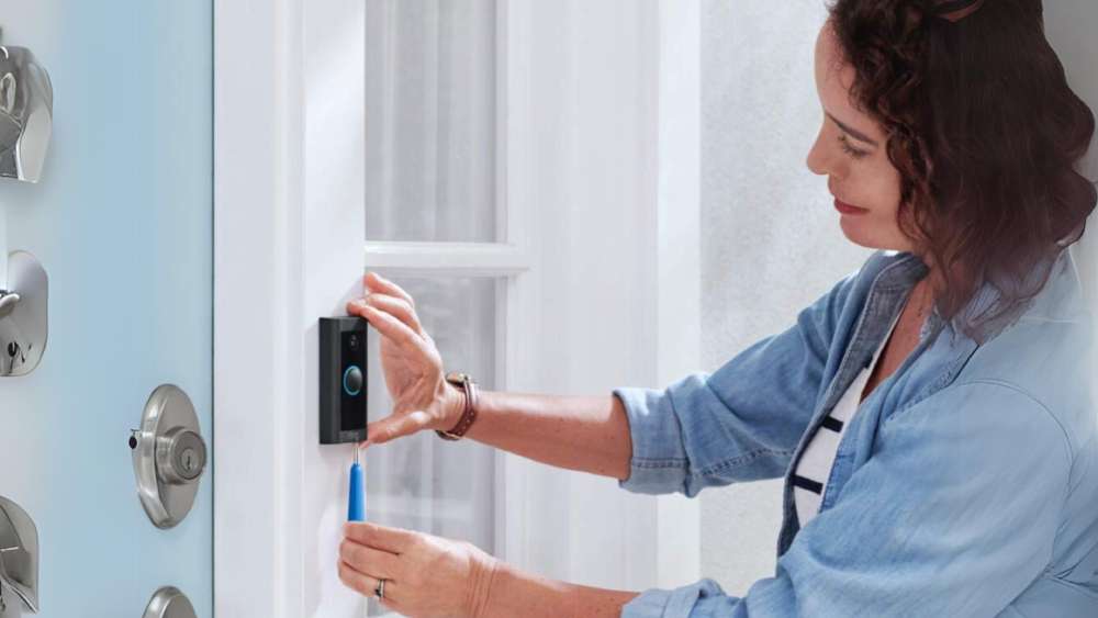 Ring Video Doorbell Wired bundle with Echo Show 5