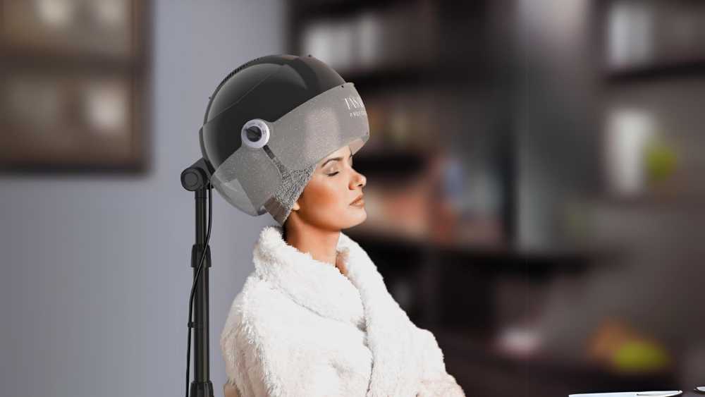 Adjustable Height Ionic Hooded Dryer
