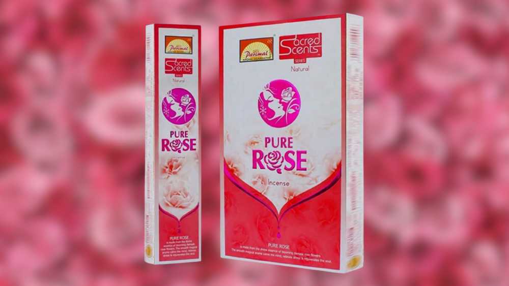 Rose Incense in an artistic box