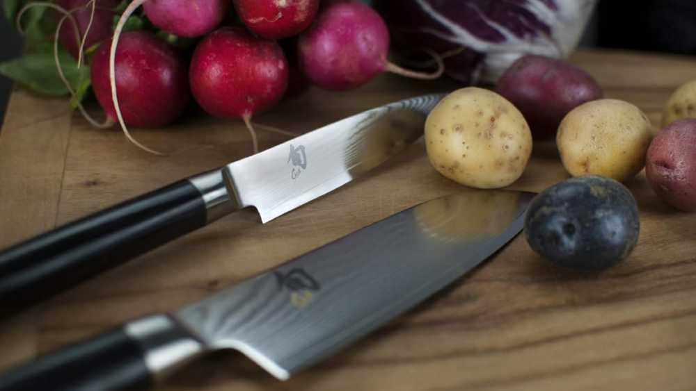 Paring Knife has 68 layers of Steel