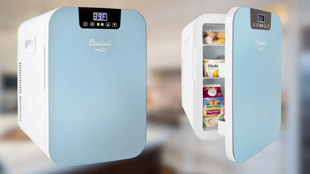 Mini Fridge For Bedroom Office With Digital Temperature Control