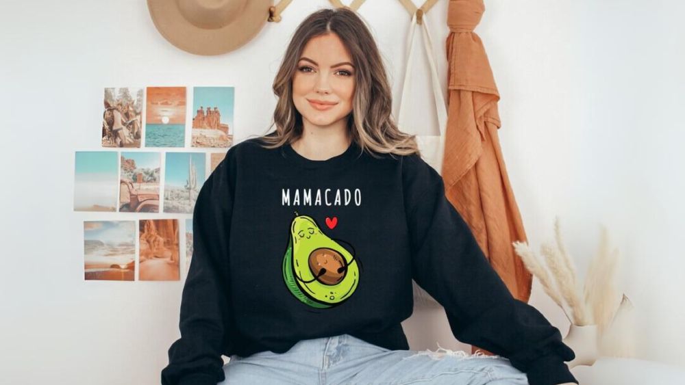 Mamacado Sweatshirt is very comfortable with cute design