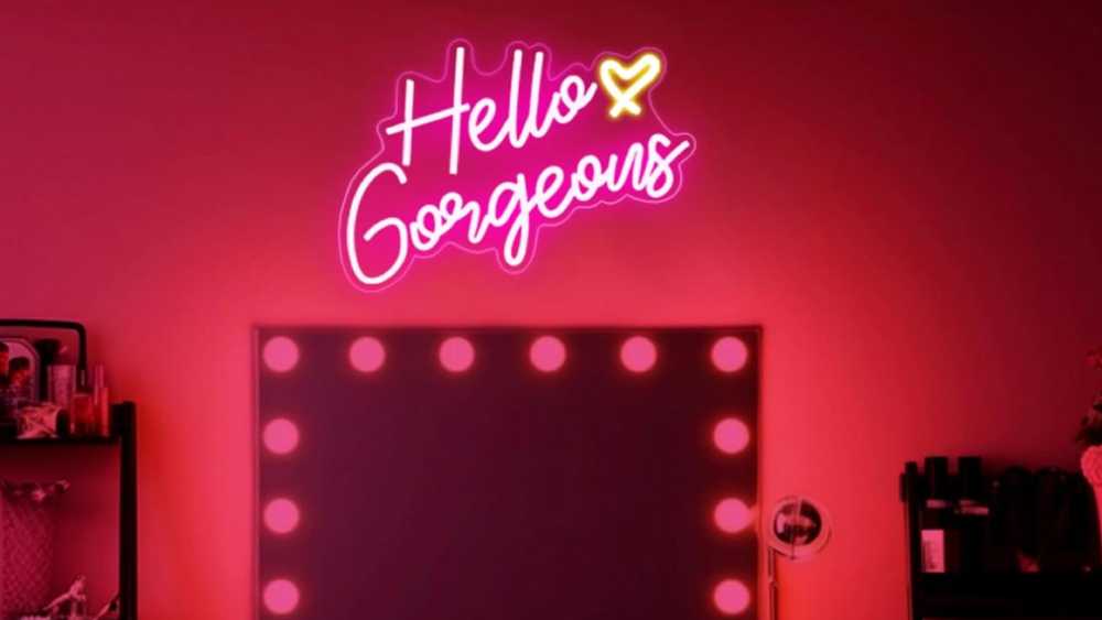 Light Dimming Neon Sign for Hairdresser