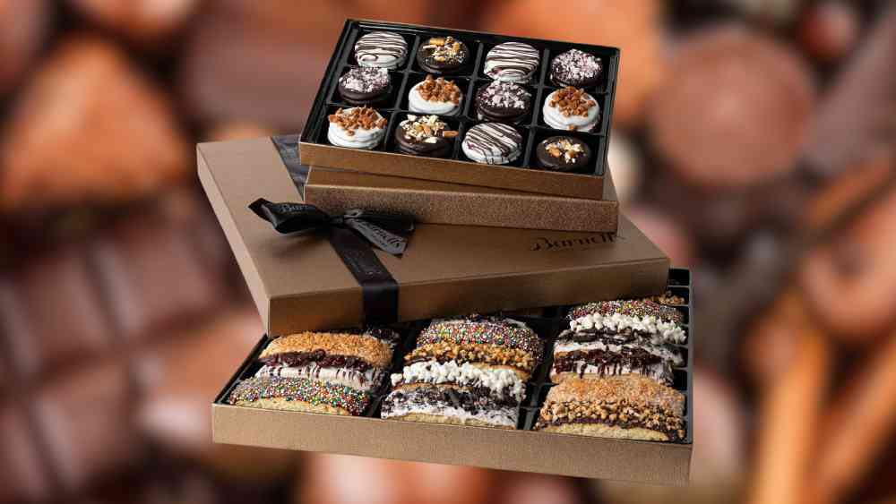Barnetts classics like chocolate chip and almond crunch