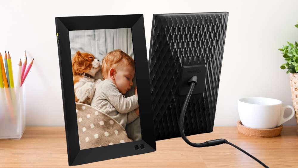 Smart Digital Photo Frame with WiFi Large 10 inch Nixplay