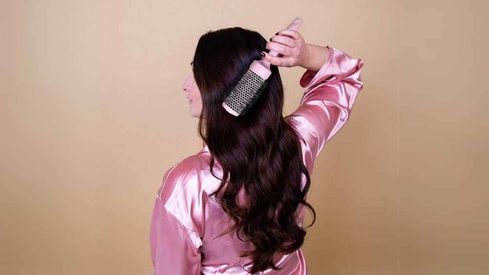 Pink Round Brush Set