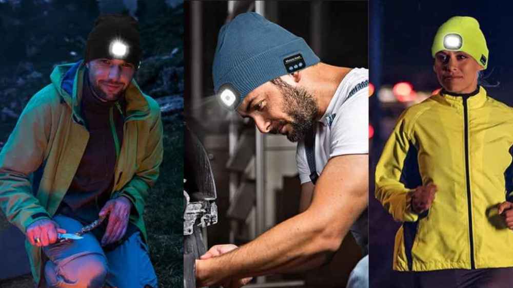 Bluetooth speaker beanie hat birthday gift for men