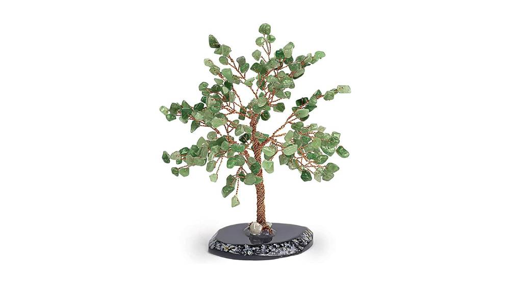 Good Luck Tree with real Jade
