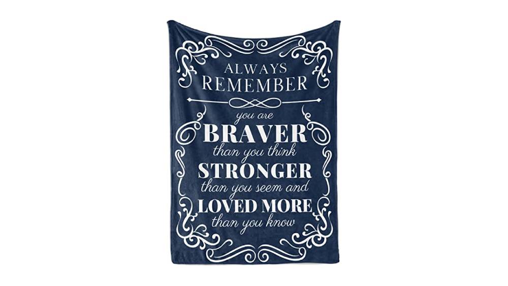 Inspirational Blanket made of Soft Flannel
