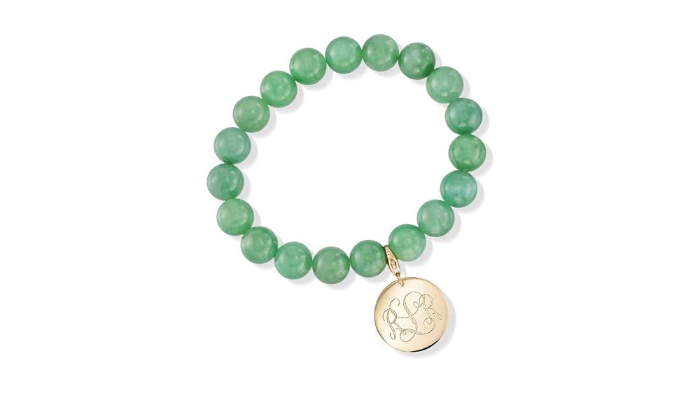 10 mm Green Jade Bracelet
