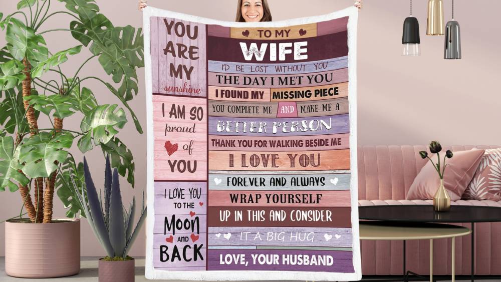 Anniversary Blanket made with high quality materials