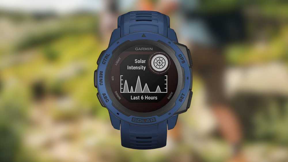 Solar Powered Military Standard Garmin Smartwatch