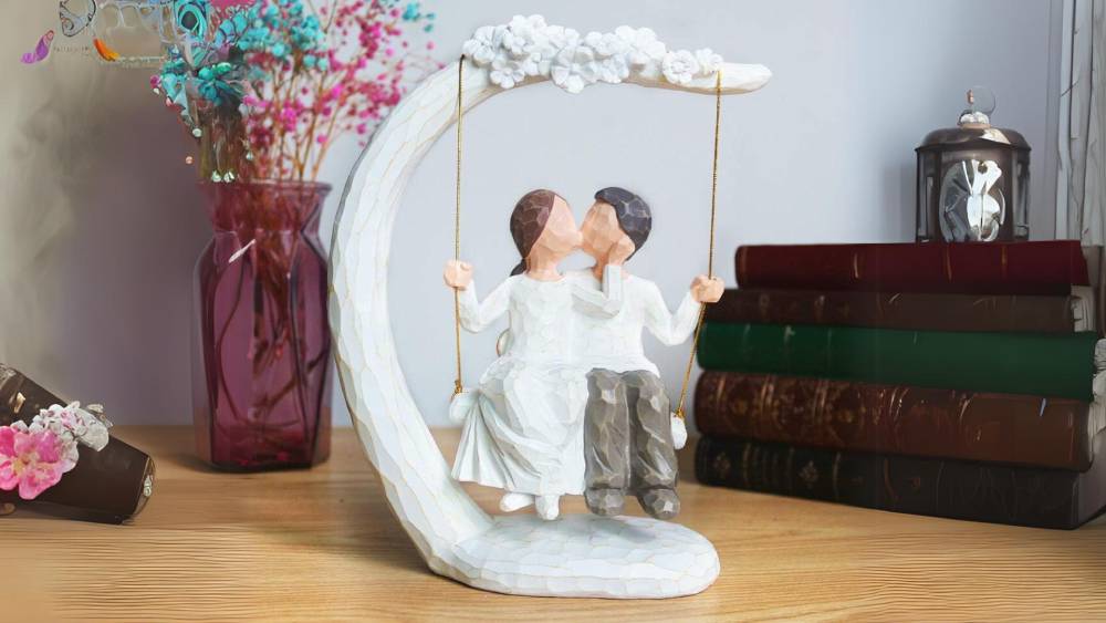 9 inch Romantic Couples Figurine