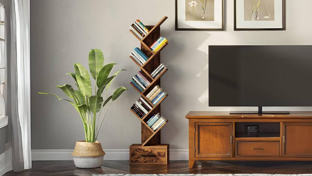 Tree Shaped Bookshelf for bookworms