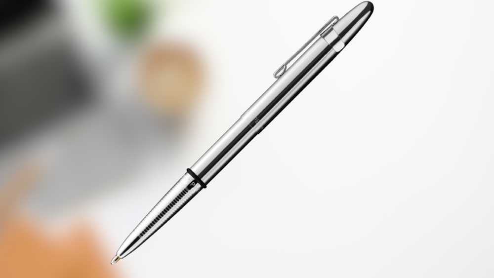 Fisher Space Bullet Pen Ball Point Chrome in Gift Box