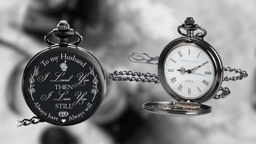 Pocket Watch with Heartwarming Engraving