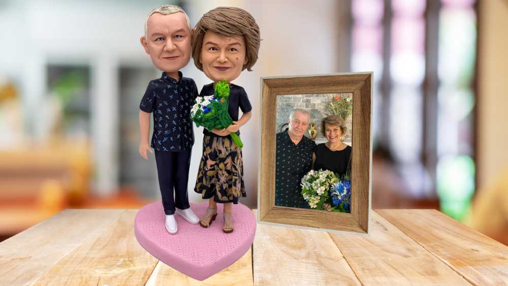 Two Person Figurine Sculpture made from resin