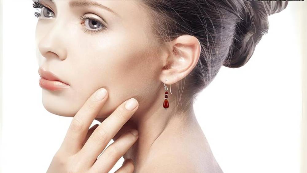 Handmade 925 sterling silver Carnelian Earrings
