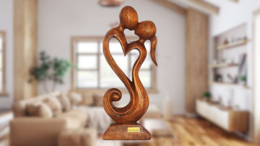 Wooden Handmade Abstract Sculpture