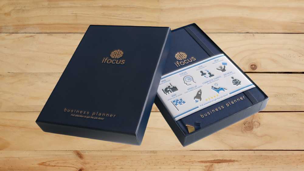 Productivity Business Planner Notebook