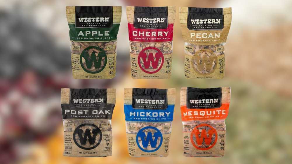 Western Wood Smoking Chip Variety Pack