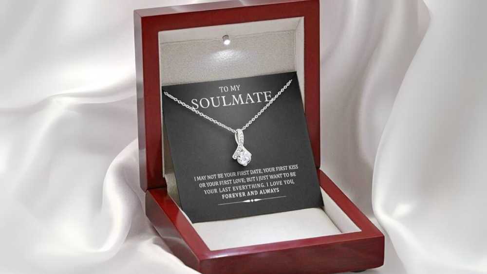 My soulmate necklace for wife