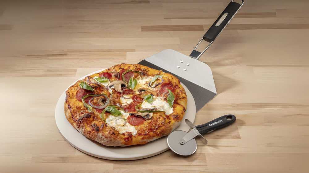 Pizza Grilling Set Stainless Steel By Cuisinart