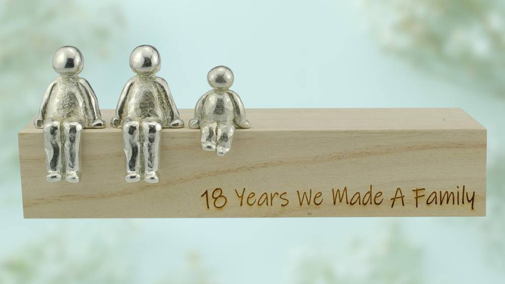 Eighteen Years We Made a Family Ornament