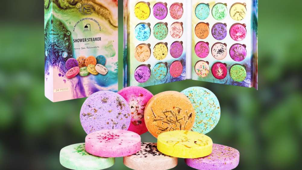 24 Shower Steamers comes in Several Scents