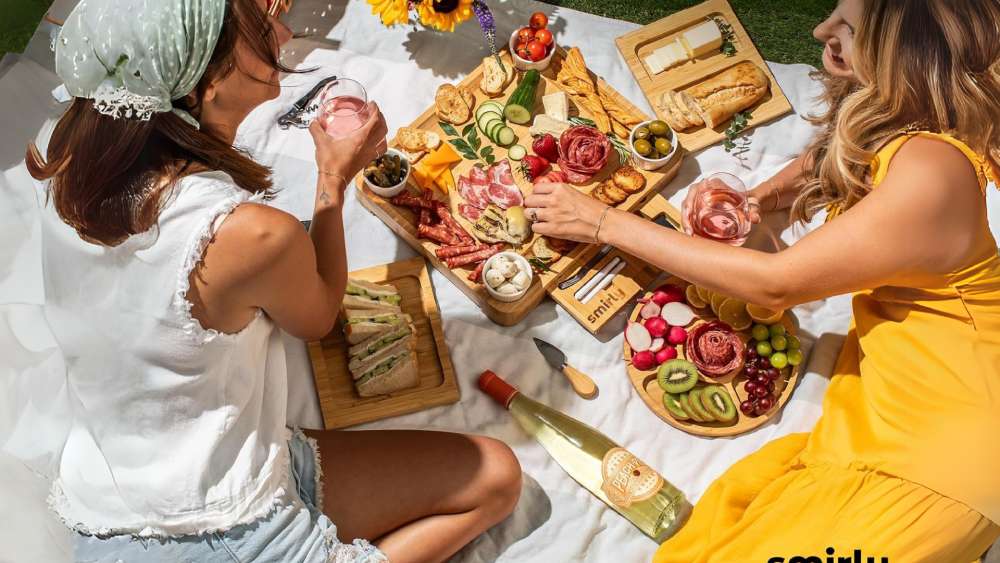 Charcuterie Board with removable magnetic drawers