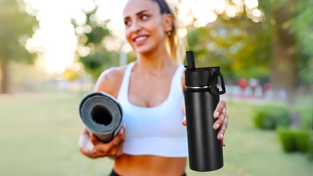 Steel Water Bottles with Double Walls Vacuum Insulation