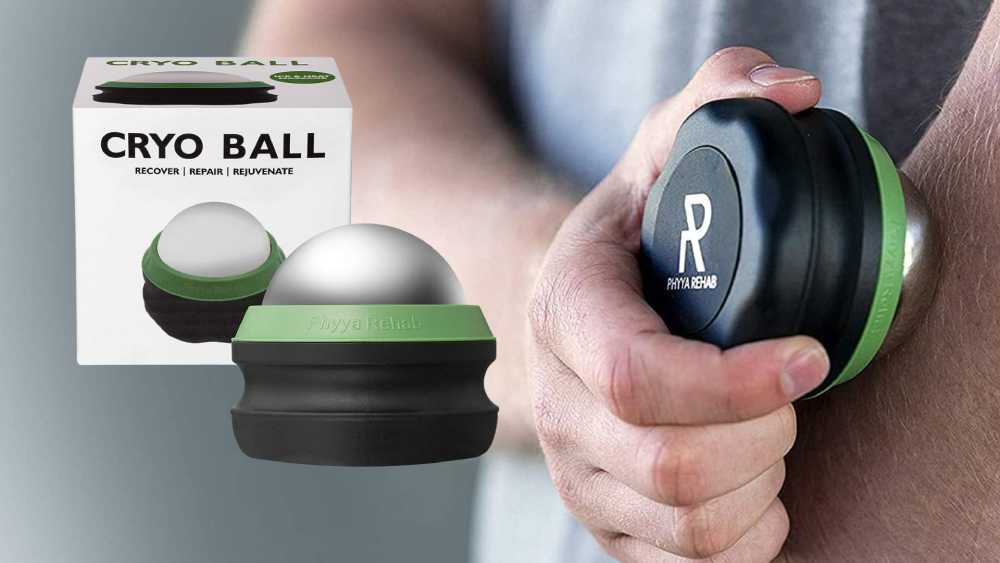 Cryosphere Cold Massage Roller Ball For Muscle Pain Relief
