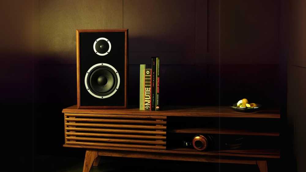 KLH Floorstanding 3 Way Speaker Acoustic Suspension Walnut