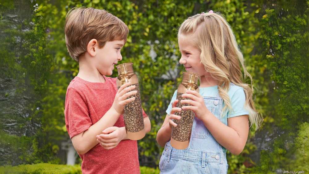 Stay Hydrated with Copper Water Bottle