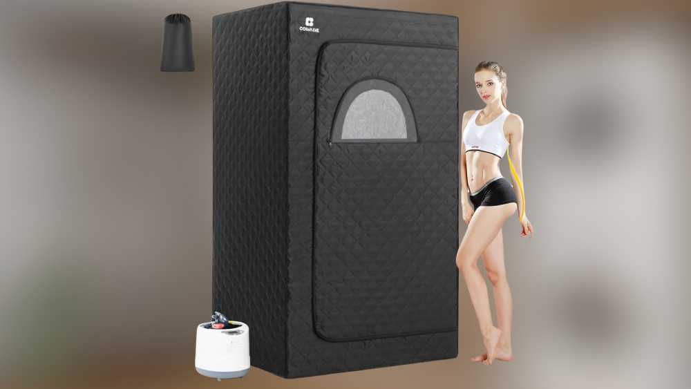 Full-Size Steam Sauna Kit Home Spa Tent