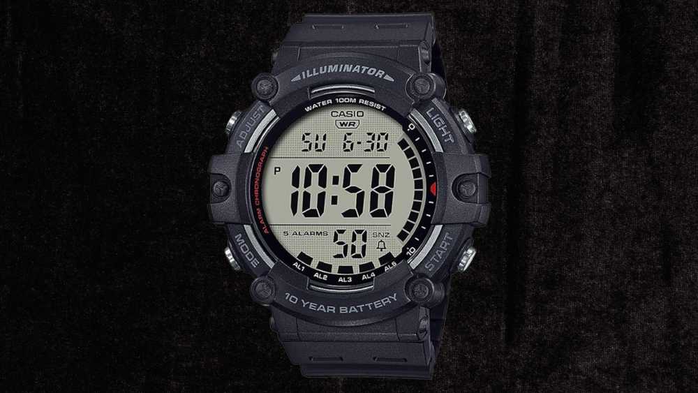 Solar Powered Digital Watch
