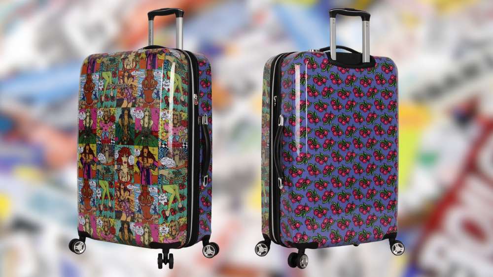 Hard side Suitcase with numerous compartments