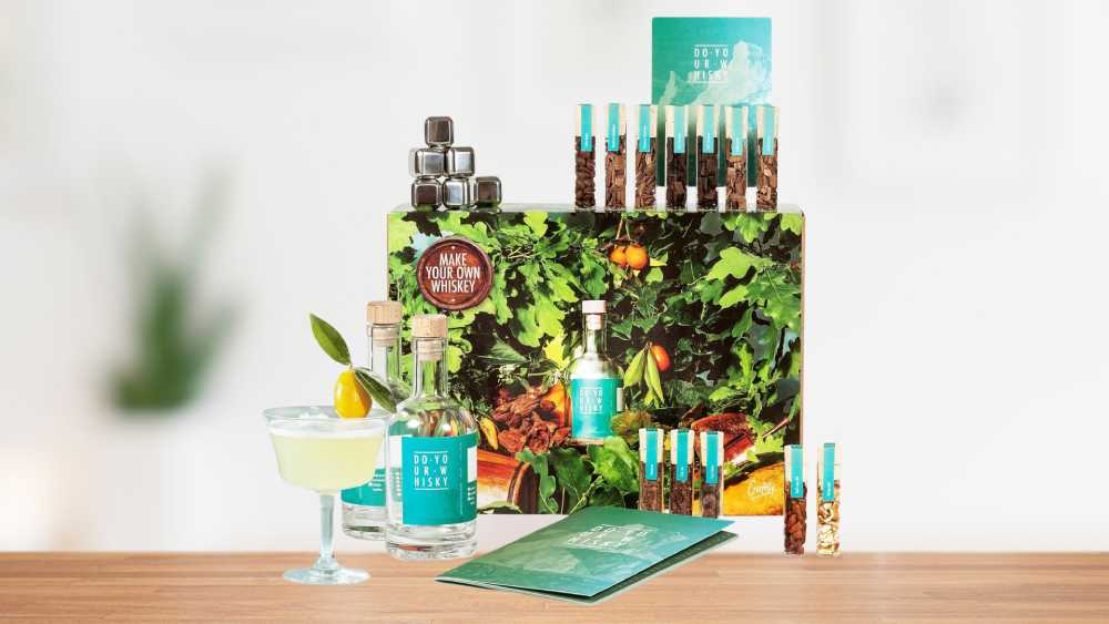 DIY whiskey kit for whiskey lovers