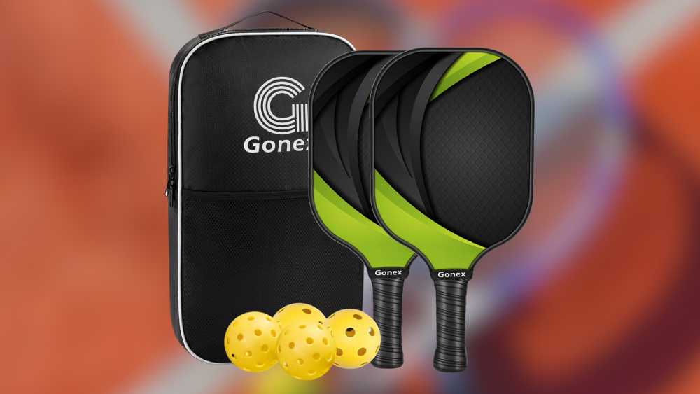Pickleball Set Includes Paddles Rackets Balls and Case