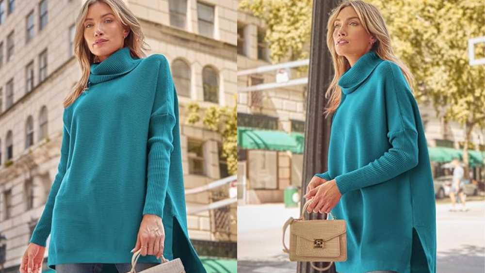 Soft and Comfortable Turtleneck Sweater