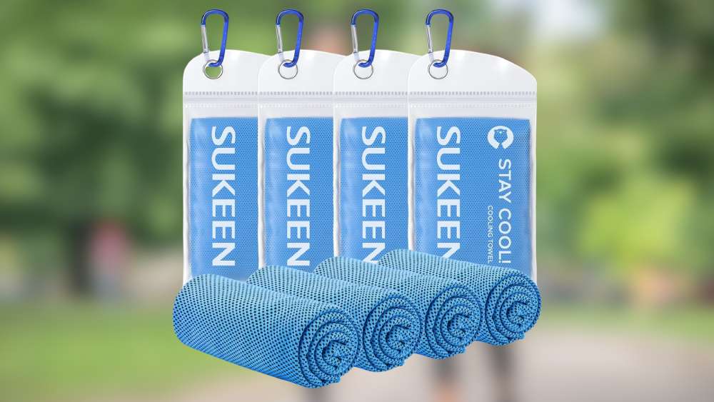 Sports Towels made of breathable mesh