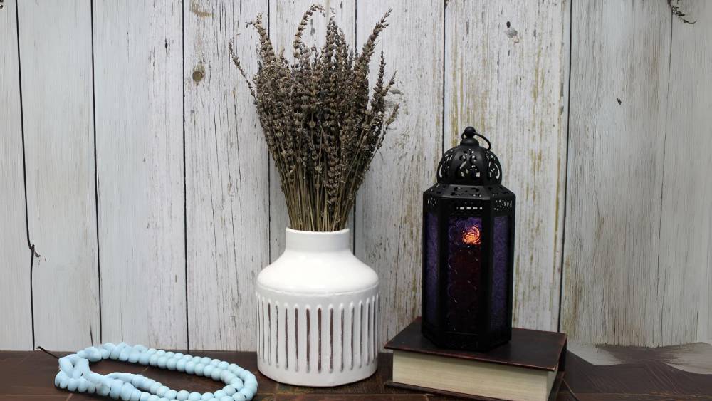 Distressed Metal Vase for indoor or outdoor