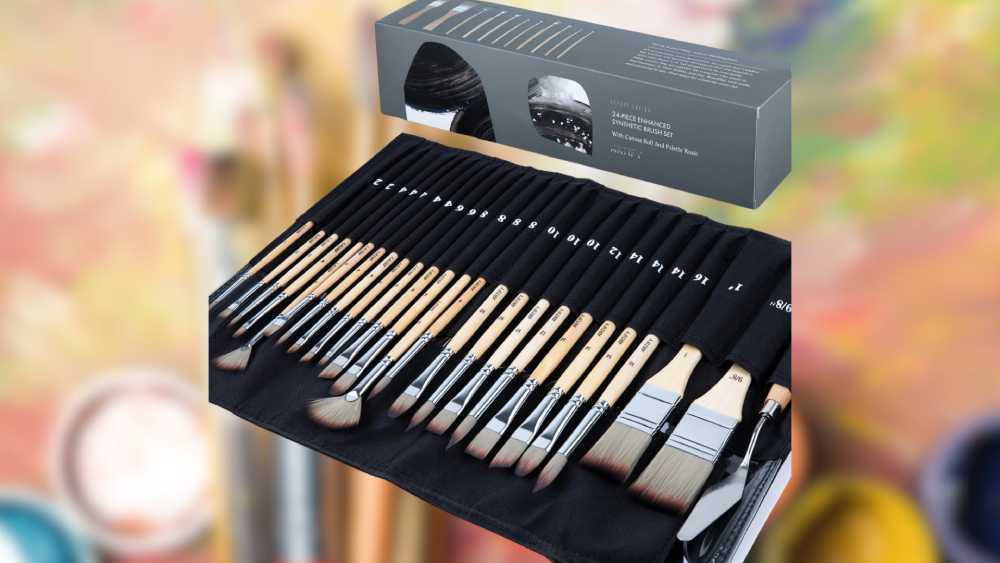 Art Supplies set of Paintbrushes Kit