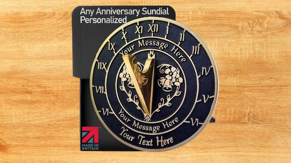 The Metal Foundry Sundial with stand