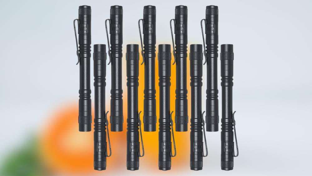 LED Penlights has 200 Lumens Illumination Each
